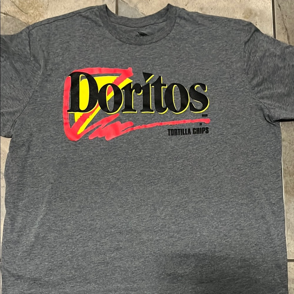 Doritos Graphic Gray T-Shirt